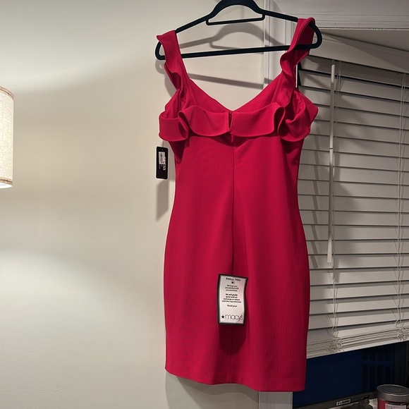 GUESS Pink Ruffle Dress - Picture 4 of 13